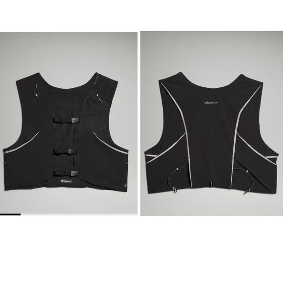 Lululemon Fast and Free  Trail Running Vest size XS/S NWT‎ BLACK $138 - Picture 3 of 5